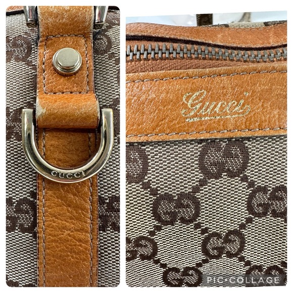 🤎Gucci Abbey Monogram Zip Tote-has wear - Picture 3 of 15